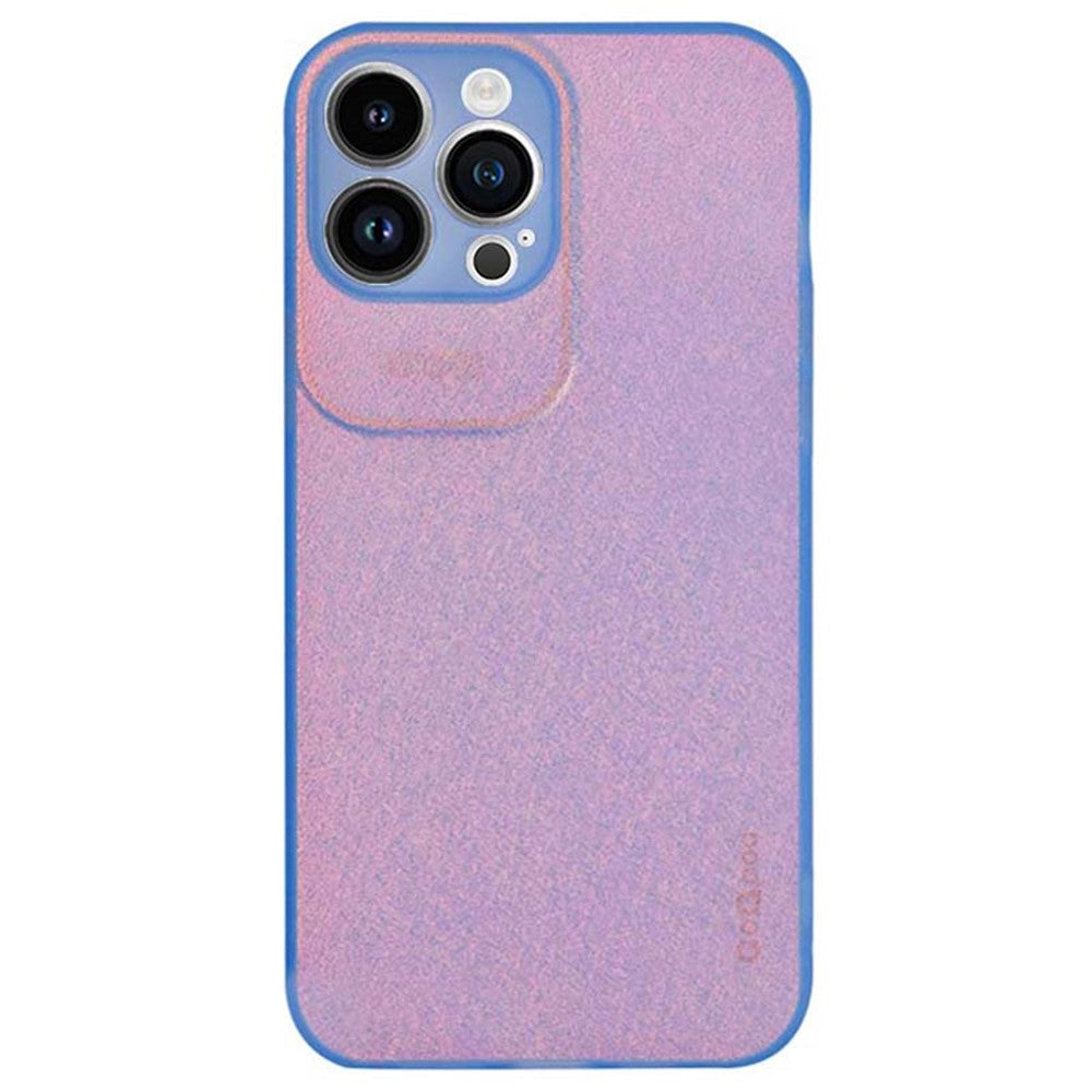 Q.COO Aurora Series for iPhone 12 Pro Phone Case Anti-drop TPU+PET Hybrid Cover