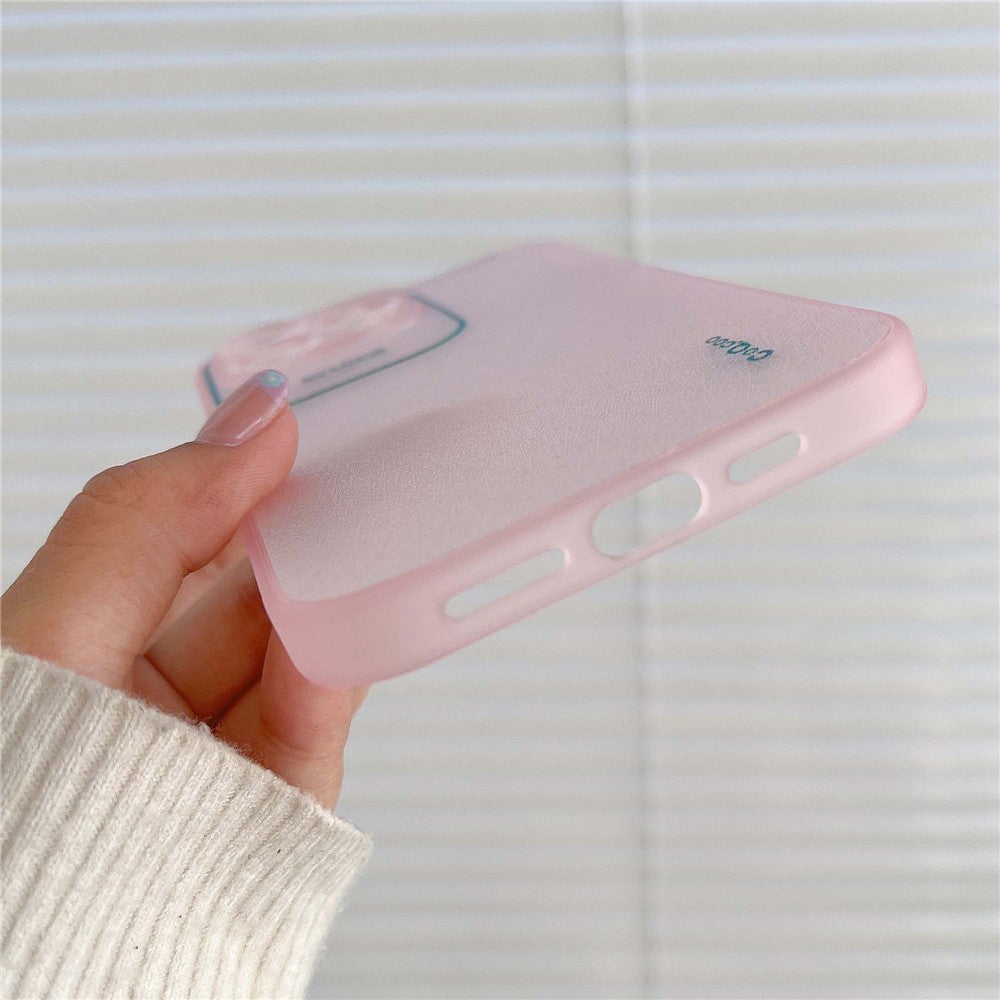 Q.COO Aurora Series for iPhone 12 Pro Phone Case Anti-drop TPU+PET Hybrid Cover