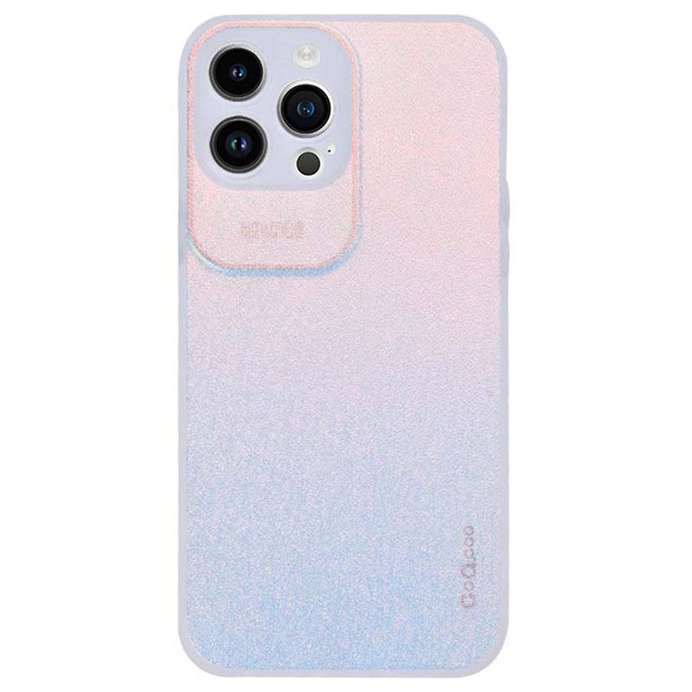 Q.COO Aurora Series for iPhone 12 Pro Phone Case Anti-drop TPU+PET Hybrid Cover