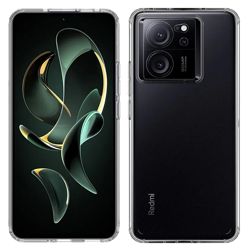 For Xiaomi 13T / 13T Pro / Redmi K60 Ultra Phone Case TPU+Acrylic Clear Back Cover