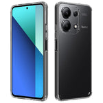 Xiaomi Redmi Note 13 4G-skal reptåligt TPU+akryl genomskinligt mobilskal