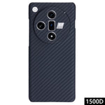 For Oppo Find X7 5G Aramid Fiber Case 1500D Coarse Texture Precise Cutout Phone Cover