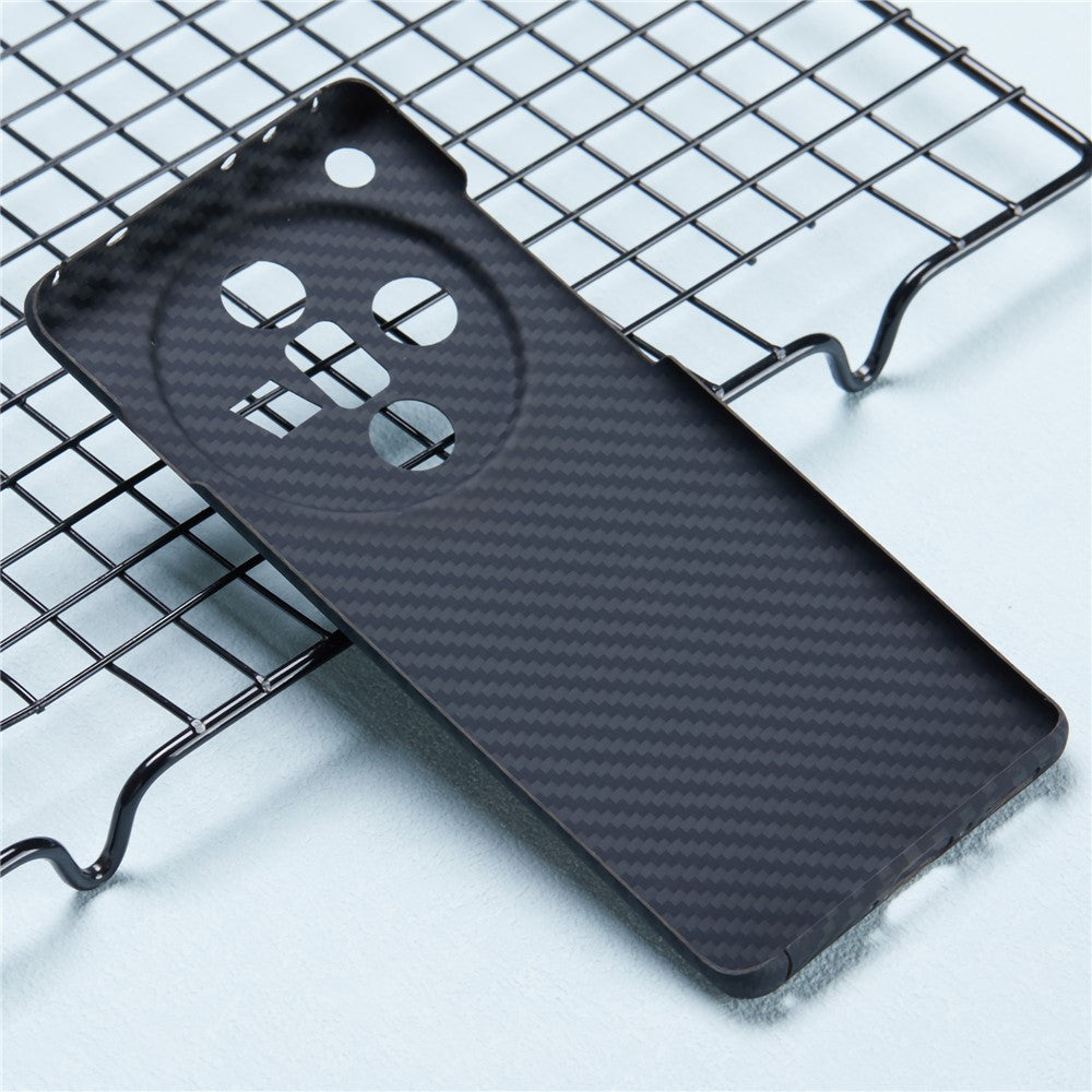 For Oppo Find X7 5G Aramid Fiber Case 1500D Coarse Texture Precise Cutout Phone Cover