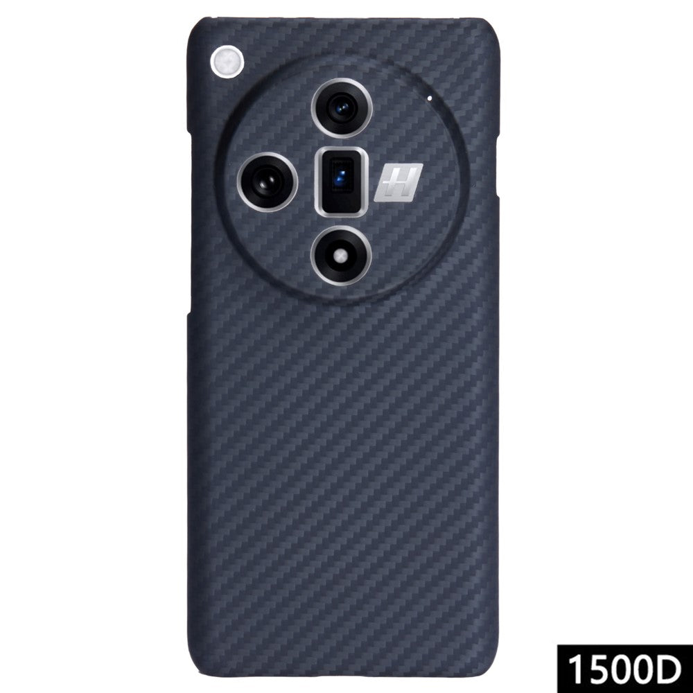 Oppo Find X7 Ultra-skal 1500D Aramidfiber Slim mobilskydd Kameraskydd