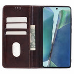 SUTENI Til Samsung Galaxy Note20 / Note20 5G Cover PU Læder Cover Standpung Telefoncover