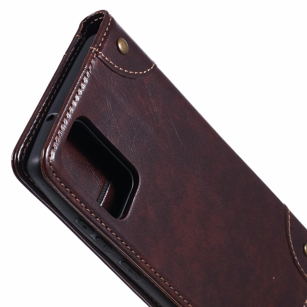 SUTENI Til Samsung Galaxy Note20 / Note20 5G Cover PU Læder Cover Standpung Telefoncover
