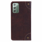 SUTENI Til Samsung Galaxy Note20 / Note20 5G Cover PU Læder Cover Standpung Telefoncover