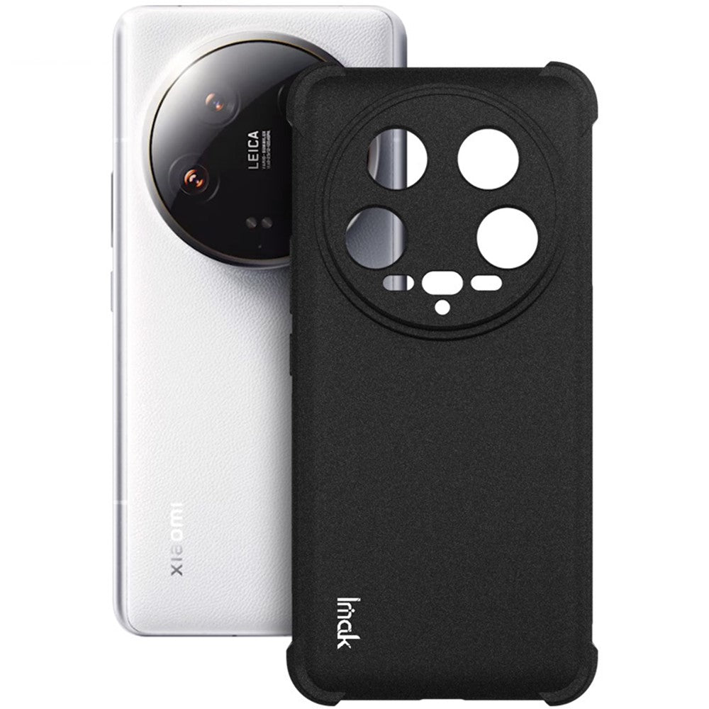 IMAK For Xiaomi 14 Ultra TPU Case Airbag Corner Shock Absorbing Matte Phone Cover
