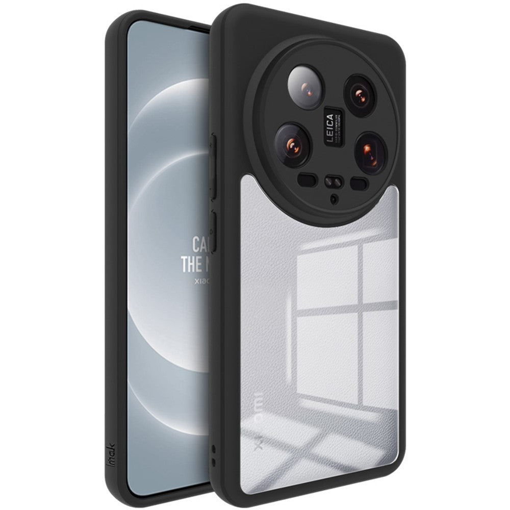 IMAK UX-9A Series for Xiaomi 14 Ultra Transparent Phone Case TPU+PC Protective Shell