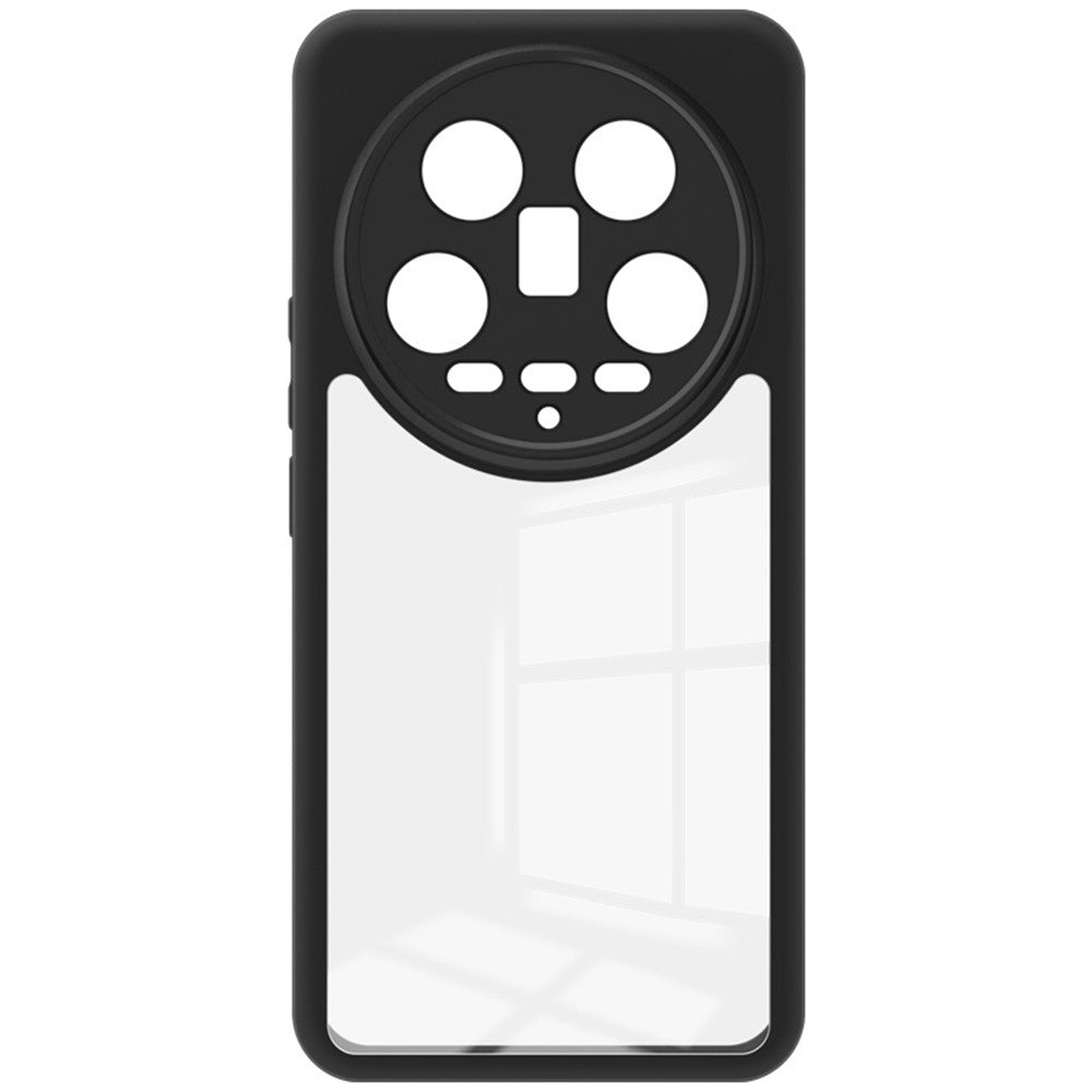 IMAK UX-9A Series for Xiaomi 14 Ultra Transparent Phone Case TPU+PC Protective Shell
