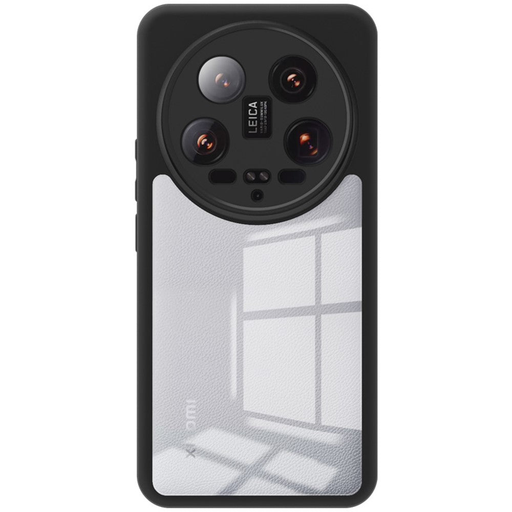 IMAK UX-9A Series for Xiaomi 14 Ultra Transparent Phone Case TPU+PC Protective Shell