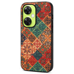 For OnePlus Nord CE 3 Lite 5G / Nord N30 5G Case Flower Pattern PU Leather Coating Phone Back Cover