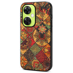 For OnePlus Nord CE 3 Lite 5G / Nord N30 5G Case Flower Pattern PU Leather Coating Phone Back Cover