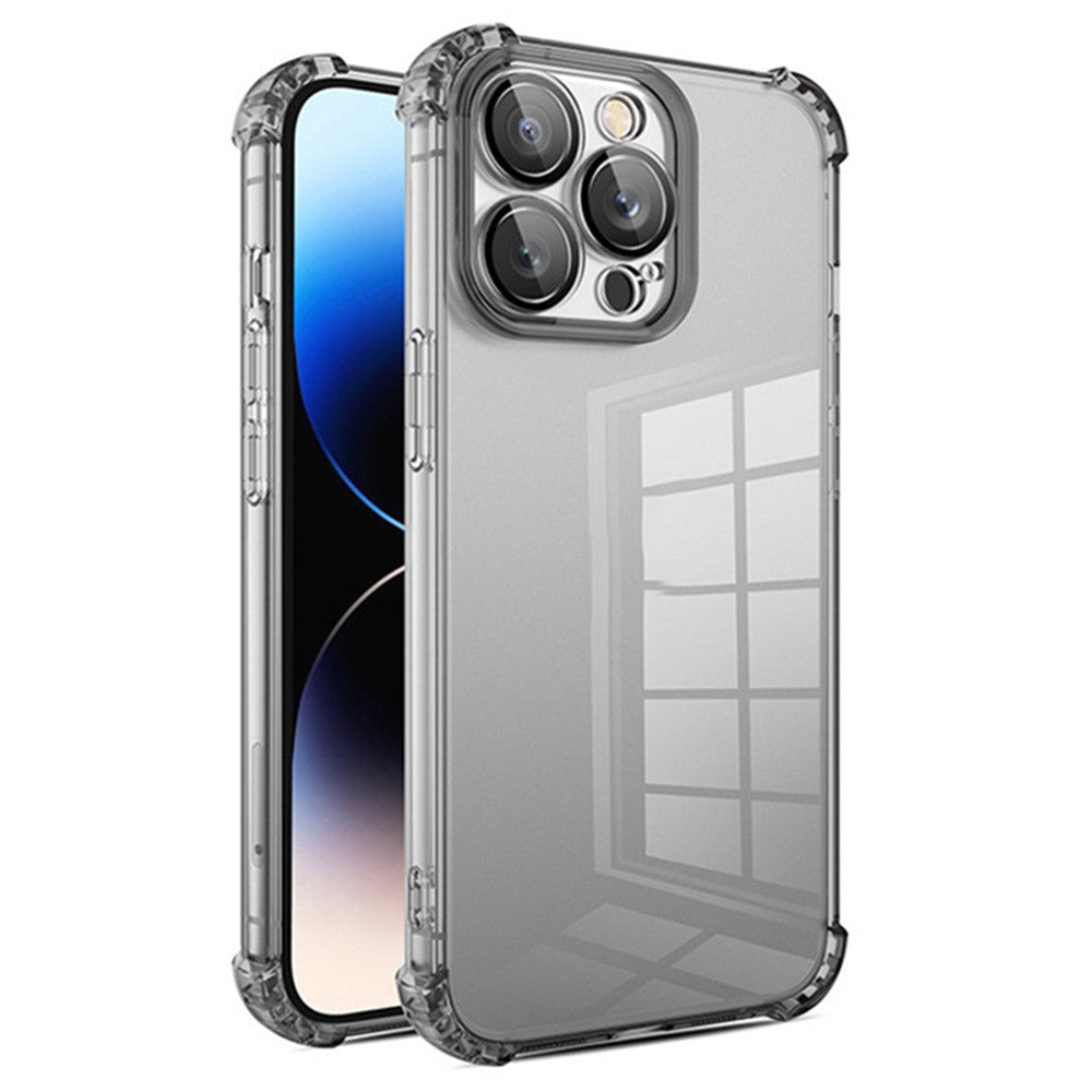 For iPhone 12 Pro Max Case TPU Reinforced Corners Protective Cover with PVC Lens Film