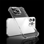 For iPhone 12 Pro Max Case TPU Reinforced Corners Protective Cover with PVC Lens Film