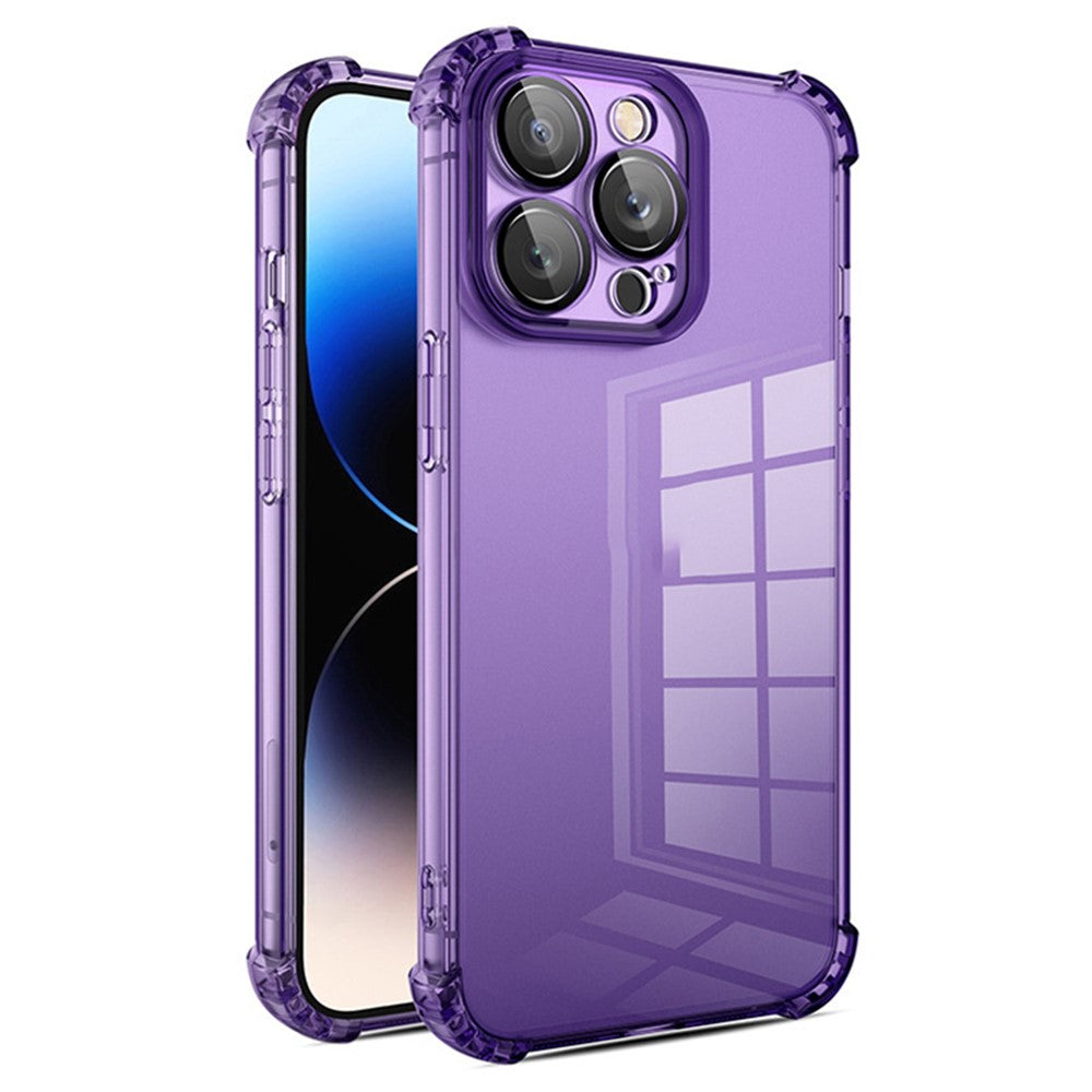 For iPhone 12 Pro Max Case TPU Reinforced Corners Protective Cover with PVC Lens Film