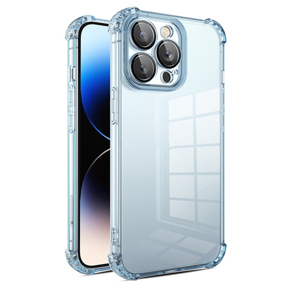For iPhone 12 Pro Max Case TPU Reinforced Corners Protective Cover with PVC Lens Film