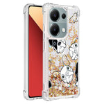 For Xiaomi Redmi Note 13 Pro 4G / Poco M6 Pro 4G TPU Case with Quicksand and Pattern Printed