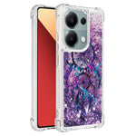 For Xiaomi Redmi Note 13 Pro 4G / Poco M6 Pro 4G TPU Case with Quicksand and Pattern Printed