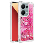 For Xiaomi Redmi Note 13 Pro 4G / Poco M6 Pro 4G TPU Case with Quicksand and Pattern Printed