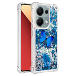 For Xiaomi Redmi Note 13 Pro 4G / Poco M6 Pro 4G TPU Case with Quicksand and Pattern Printed