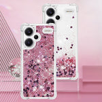 For Xiaomi Redmi Note 13 Pro+ 5G TPU Case Glitter Quicksand Shockproof Phone Back Cover