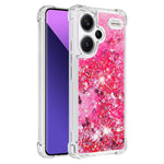 For Xiaomi Redmi Note 13 Pro+ 5G TPU Case Glitter Quicksand Shockproof Phone Back Cover