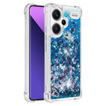 For Xiaomi Redmi Note 13 Pro+ 5G TPU Case Glitter Quicksand Shockproof Phone Back Cover