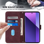 For Xiaomi Redmi Note 13 Pro+ 5G Leather Case with Hand Strap Wallet Stand Phone Cover