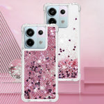 For Xiaomi Redmi Note 13 Pro 5G / Poco X6 5G TPU Case Glitter Quicksand Shockproof Phone Back Cover