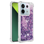 For Xiaomi Redmi Note 13 Pro 5G / Poco X6 5G TPU Case Glitter Quicksand Shockproof Phone Back Cover