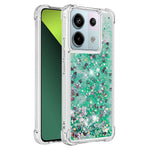 For Xiaomi Redmi Note 13 Pro 5G / Poco X6 5G TPU Case Glitter Quicksand Shockproof Phone Back Cover