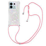 For Xiaomi Redmi Note 13 Pro 5G / Poco X6 5G TPU Case Quicksand Design Phone Cover with Lanyard