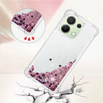 For Xiaomi Redmi Note 13 4G TPU Case Glitter Quicksand Shockproof Phone Back Cover