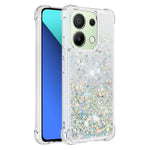 For Xiaomi Redmi Note 13 4G TPU Case Glitter Quicksand Shockproof Phone Back Cover