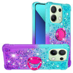 Xiaomi Redmi Note 13 4G TPU-skal med stativ Gradient Quicksand Stötsäkert skal