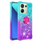 Xiaomi Redmi Note 13 4G TPU-skal med stativ Gradient Quicksand Stötsäkert skal