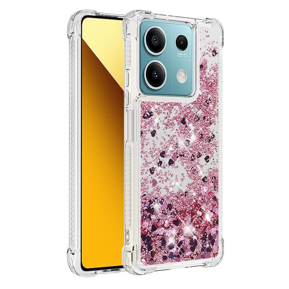 Xiaomi Redmi Note 13 5G TPU-skal Glitter Quicksand Stötsäkert mobilbaksida