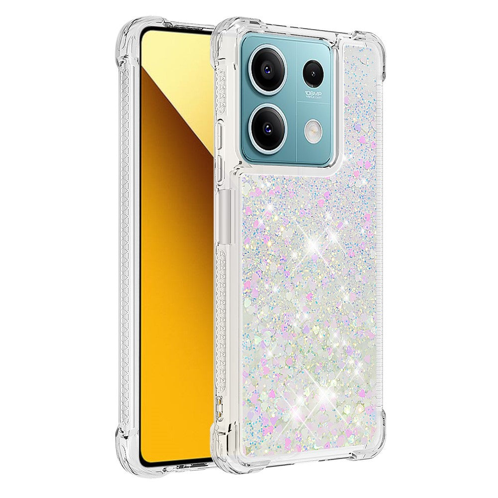 Xiaomi Redmi Note 13 5G TPU-skal Glitter Quicksand Stötsäkert mobilbaksida