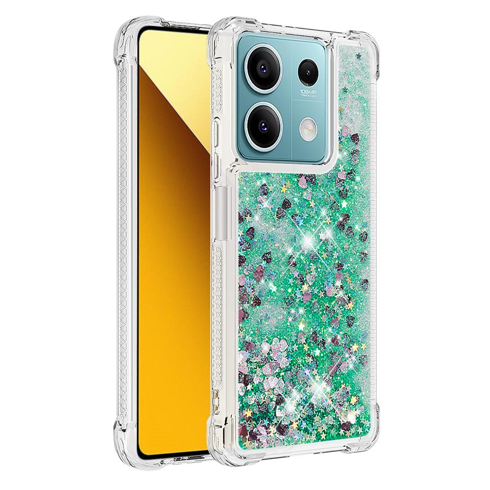 Xiaomi Redmi Note 13 5G TPU-skal Glitter Quicksand Stötsäkert mobilbaksida