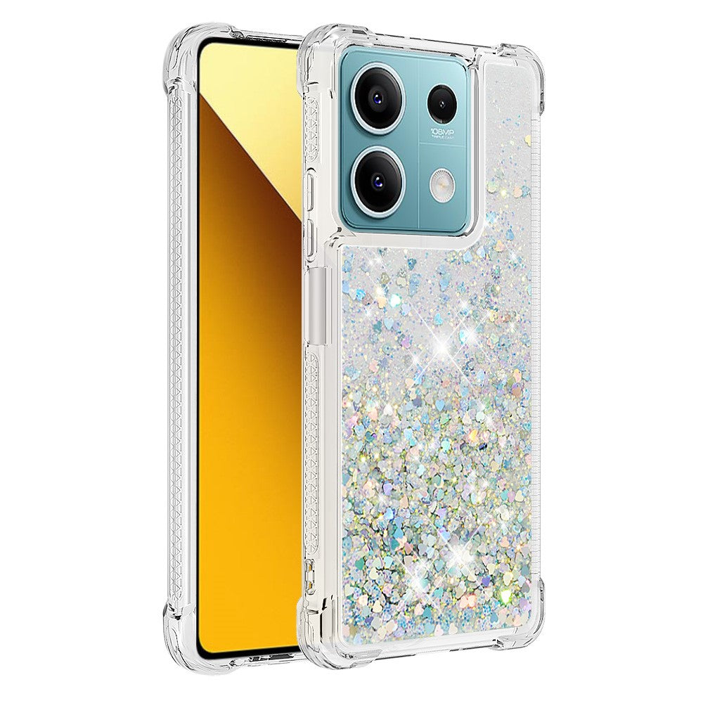 Xiaomi Redmi Note 13 5G TPU-skal Glitter Quicksand Stötsäkert mobilbaksida