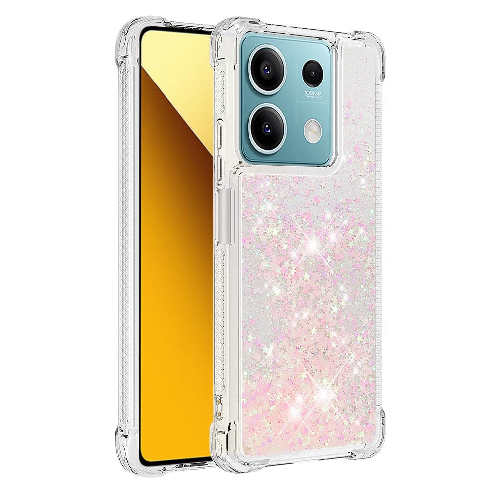 Xiaomi Redmi Note 13 5G TPU-skal Glitter Quicksand Stötsäkert mobilbaksida