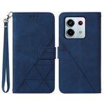 For Xiaomi Redmi Note 13 Pro 5G / Poco X6 5G Leather Case with Hand Strap Wallet Stand Phone Cover