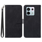 For Xiaomi Redmi Note 13 Pro 5G / Poco X6 5G Leather Case with Hand Strap Wallet Stand Phone Cover