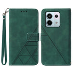 For Xiaomi Redmi Note 13 Pro 5G / Poco X6 5G Leather Case with Hand Strap Wallet Stand Phone Cover