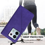 For Xiaomi Redmi Note 13 Pro 5G / Poco X6 5G Leather Case with Hand Strap Wallet Stand Phone Cover