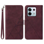 For Xiaomi Redmi Note 13 Pro 5G / Poco X6 5G Leather Case with Hand Strap Wallet Stand Phone Cover