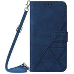 For Xiaomi Redmi Note 13 4G Leather Case with Shoulder Strap Wallet Stand Phone Cover