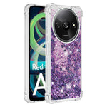 For Xiaomi Redmi A3 4G / Poco C61 4G TPU Case Glitter Quicksand Shockproof Phone Back Cover