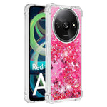 For Xiaomi Redmi A3 4G / Poco C61 4G TPU Case Glitter Quicksand Shockproof Phone Back Cover